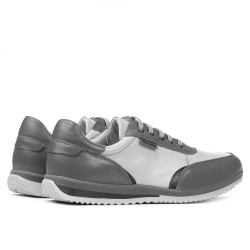 Pantofi sport adolescenti 374 gri combinat