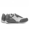 Pantofi sport adolescenti 374 gri combinat