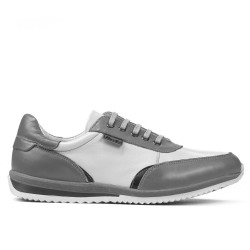 Pantofi sport adolescenti 374 gri combinat