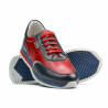Pantofi sport adolescenti 374 indigo+rosu