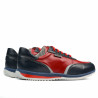 Pantofi sport adolescenti 374 indigo+rosu