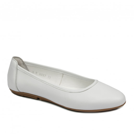 Balerini dama 6027 alb