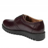 Pantofi casual dama 6007 bordo