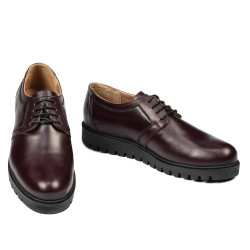Pantofi casual dama 6007 bordo