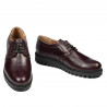 Pantofi casual dama 6007 bordo