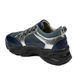 Pantofi sport dama 6038 indigo combinat