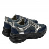 Pantofi sport dama 6038 indigo combinat