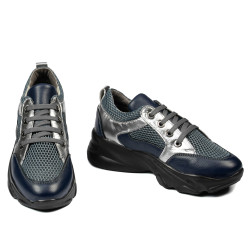 Pantofi sport dama 6038 indigo combinat