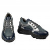Pantofi sport dama 6038 indigo combinat