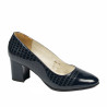 Pantofi eleganti dama 1268 lac indigo