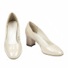 Pantofi eleganti dama 1268 lac ivoriu
