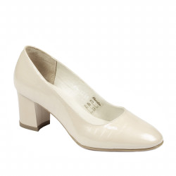 Pantofi eleganti dama 1268 lac ivoriu