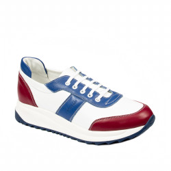 Pantofi sport dama 6030 ciclam+alb