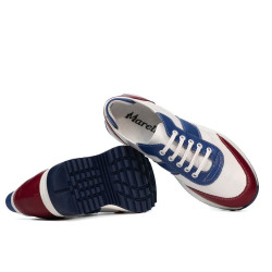 Pantofi sport dama 6030 ciclam+alb