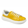 Pantofi sport dama 6008 galben combinat