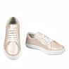 Pantofi sport dama 695 pudra sidef