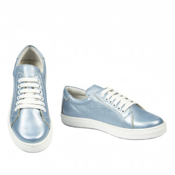 Pantofi sport dama 695 bleu sidef