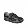 Pantofi copii mici 16c negru+gri