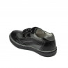 Pantofi copii mici 16c negru+gri