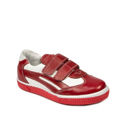Pantofi copii mici 16c rosu+alb
