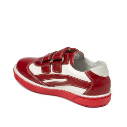 Pantofi copii mici 16c rosu+alb