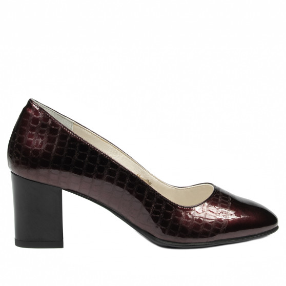Pantofi eleganti dama 1268 lac bordo Pantofi eleganti dama 1268 lac bordo