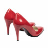 Pantofi eleganti dama 1246 lac rosu