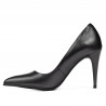 Pantofi eleganti dama 1246 antracit sidef