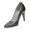 Pantofi eleganti dama 1246 gri sidef
