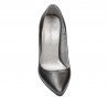 Pantofi eleganti dama 1246 gri sidef