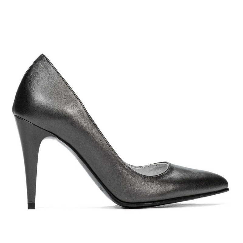 Pantofi eleganti dama 1246 gri sidef
