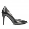 Pantofi eleganti dama 1246 argintiu sidef