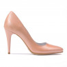 Pantofi eleganti dama 1246 pudra sidef