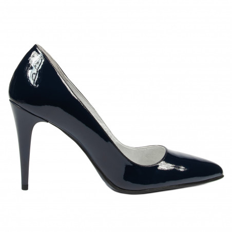 Pantofi eleganti dama 1246 lac indigo