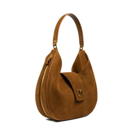 Geanta dama de umar 036g suede maro