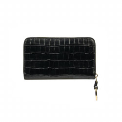 Portofel dama 204g croco negru