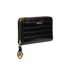 Portofel dama 204g croco negru