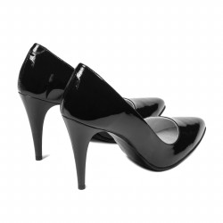 Pantofi eleganti dama 1246 lac negru