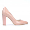 Pantofi eleganti dama 1261 pudra sidef