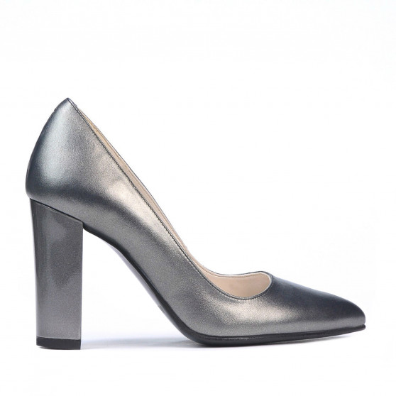 Elegáns női cipők 1261 metálszürke Elegáns női cipők 1261 metálszürke