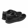 Pantofi sport barbati 833 negru combinat