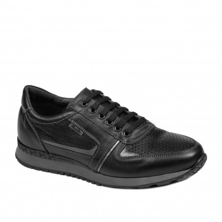 Pantofi sport barbati 833 negru combinat