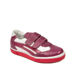 Pantofi copii mici 16-3c roz+alb