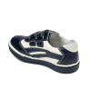 Pantofi copii mici 16-2c indigo+alb
