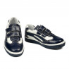 Pantofi copii mici 16-2c indigo+alb