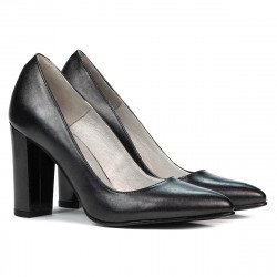 Pantofi eleganti dama 1261 antracit sidef