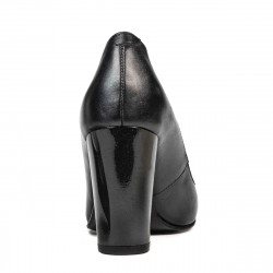 Pantofi eleganti dama 1261 antracit sidef