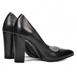 Pantofi eleganti dama 1261 antracit sidef