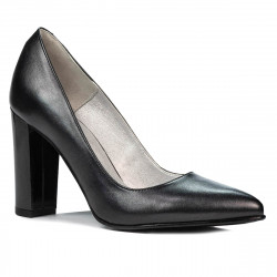Pantofi eleganti dama 1261 antracit sidef