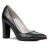 Pantofi eleganti dama 1261 antracit sidef